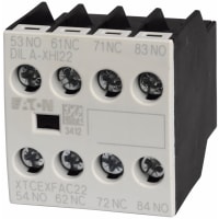 Seq aux. delantero accesorio del contactor Un D-G 2NO2NC del marco
