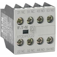 Marco Seq aux. delantero accesorio A.C. 2NO2NC del contactor C