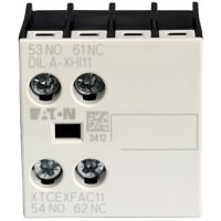 Marco Seq aux. delantero accesorio A.C. 1NO1NC del contactor D