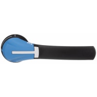 Manija de la pistola, negro, tamaño 3, Nema4/4X, para la operación delantera (para