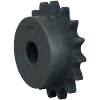 Piñón, 40 cadena, acero inoxidable, 1/"2 echada, estilo de B, alesaje del llano, 20 dientes