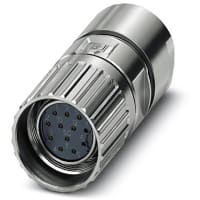 Conectador circular, conectador del cable, M23-12S1N8A80DU
