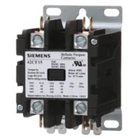 Contactor definido del propósito, 2-Pole, 40A, 110-120VAC bobina, serie de la clase 42