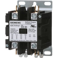 Contactor definido del propósito, 2-Pole, 40A, 24VAC bobina, serie 42 de la clase