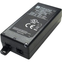 Fuente de alimentación, AC-DC, POE, tablero del escritorio, 60W, 56V@1.07A, 90-264V adentro, 1 gigabit
