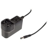 Fuente de alimentación, AC-DC, adaptador, médico, 6W, 5V@1.5A, 80-264V adentro, enchufe no Incld de la CA