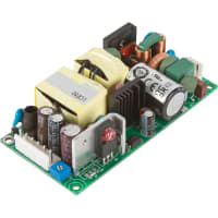 Fuente de alimentación, CA-CC, estructura abierta, 80 W, 15V@5.33A, entrada de 85-305V, serie LCE80