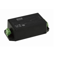 Fuente de alimentación, AC-DC, terminal del tornillo, 90W, 24V@3.75A, 80-305V adentro, serie IRM-90