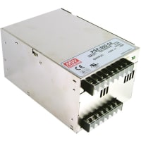 Fuente de alimentación, AC-DC, incluido, 600W, 15V@40A, 88-264V adentro, serie PSP-600