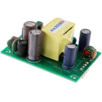 fuente de alimentación, AC-DC, capítulo abierto, 60W, 2 " x4 ", 24V, 2.5A, 80-264V adentro, RACM60 Ser