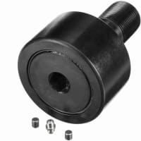 Cam Follower, Crown Steel, 3 adentro, 76 milímetros, Lubri-Disc Seal, Hex, CF Series