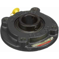 Unidad del rodamiento de bolitas del montaje del reborde, TORNILLO DE PRESIÓN del ORO de la GEN, 700509