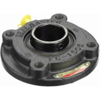 Unidad del rodamiento de bolitas del montaje del reborde, TORNILLO DE PRESIÓN del ORO de la GEN, 700512