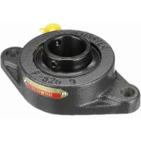 Unidad del rodamiento de bolitas del montaje del reborde, TORNILLO DE PRESIÓN del ORO de la GEN, 700550