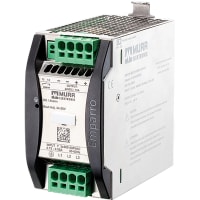 Power Supply, 3-Phase, adentro: 360-500Vac, hacia fuera: 24-28V/10Vadc, el 143X65X143Mm