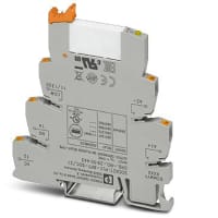Módulo de relais, 1PDT, 5 VDC, Empujar-en, PLC-INTERFACE, serie del relais del PLC Slimline