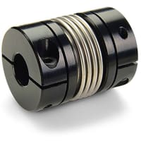 Acoplador del bramido, abrazadera, alesaje 3mmX3m m, OD 15.0m m, L 27.2m m, 2024 cubos del Al, 321 SS