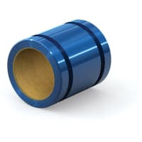 Cojinete llano linear, ajuste del resbalón, identificación nominal de 40m m, cubierta de aluminio, serie de FM