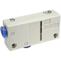 Limpie el eyector/el generador con la aspiradora, encajonados, inyector de 10m m, - 89kPa, sup/VAC de 6m m