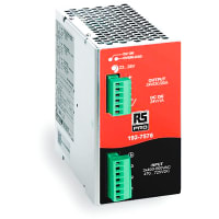 El estruendo cerca salida trifásica de la fuente con barandilla de alimentación 187-550VAC 47-63Hz Input/48VDC 10A 480W