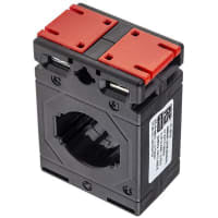 TRANSFORMADOR CORRIENTE, 300:5 A, los 30X10MM