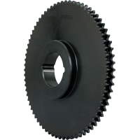 El piñón, cadena doble de 35, dientes de 112, TB bushed para 1610