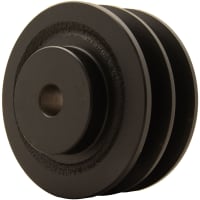 POLEA ACANALADA de FHP, 5.45" OD, 1 " alesaje llano, 2 surco