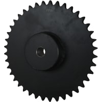 Piñón soldado con autógena de B, 100 cadena, 26 T, 11.045" OD, 10.3703paladio de ", 1.25" Inventario Bo