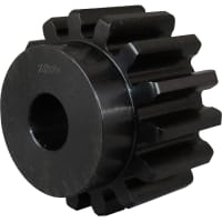 14.5- engranaje de estímulo del PA, DP de 4, dientes de 11, identificación de 2.75 " paladio, 1.125 ", acero