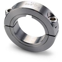 Collar del eje, w/kwy de dos piezas, 1.8125identificación de ", 2 7/"8 OD, 0.688" W, 303 SS