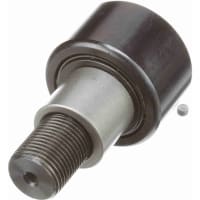 Seguidor de leva cilíndrico, rodillo del Mt del perno prisionero, ranura del destornillador, 2.25'' RD, sellado