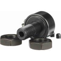 Seguidor de leva métrico coronado, SR. del perno prisionero, ranura del destornillador, 22m m RD, sellados