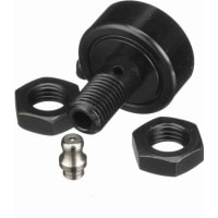 Seguidor de leva métrico cilíndrico, rodillo del montaje del perno prisionero, agujero de la tuerca hexagonal, 32m m RD, sellados