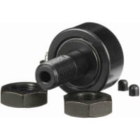 Seguidor de leva métrico cilíndrico, SR. del perno prisionero, ranura del destornillador, 26m m RD, sellados