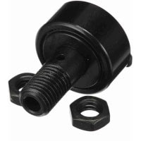 Seguidor de leva métrico cilíndrico, SR. del perno prisionero, ranura del destornillador, 30m m RD, sellados