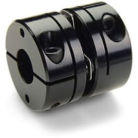 Solo acoplador del disco, estilo de la abrazadera, alesajes de 8m m 0.250X ", 0.750" OD, 0.906" L