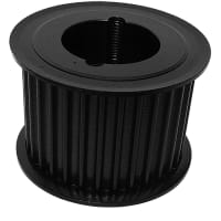 La polea de sincronismo, 3.01paladio del '', 2.95'' OD, agujereó para 1210 el buje, acero