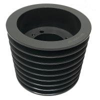La polea del V-Belt, paladio del '' de 7, '' OD de 7.1, agujereó para el buje de SF, hierro fundido