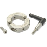 COLLAR del EJE CON la PALANCA 2-PIECE 1/ AUMENTABLE2 Pulg. COLLAR INOXIDABLE DEL ALESAJE