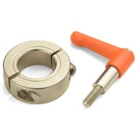 COLLAR del EJE CON la PALANCA INOXIDABLE del ACERO del COLLAR 316 del ALESAJE de la PALANCA 2-PIECE el 12MM