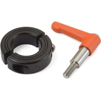 COLLAR del EJE CON el ALESAJE ANOD de la PALANCA 2-PIECE los 26MM. PALANCA DE ALUMINIO DEL ACERO DEL COLLAR