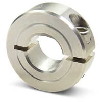 ACERO INOXIDABLE DE UNA SOLA PIEZA del COLLAR los 25MM D-BORE del EJE de ABRAZADERA de NOMAR