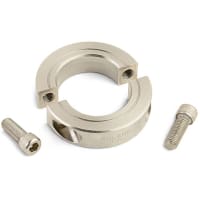 NOMAR CLAMP SHAFT COLLAR TWO-PIECE 1-9/16 ADENTRO. ACERO INOXIDABLE DEL ALESAJE