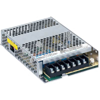 fuente de alimentación, 30V 150W, montaje del panel, 6.26L, 3.82W, 1.18H, serie PMT2