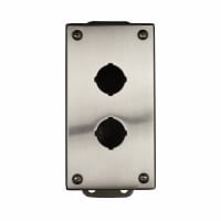 Acero inoxidable del recinto 304 2-Hole de Oiltight