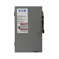 Nema 1 del INTERRUPTOR de SEGURIDAD de 30A/3P GD NON-FUSIBLE 240V