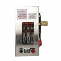 30A/3P HD fundió el interruptor w/Neut 240V N4X de la ventana inoxidable
