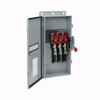 Ventana fusible interruptor de seguridad w/Neut 240V N12/3R de 200A/3P HD