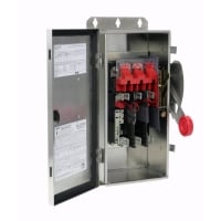 Nema fusible 4X del interruptor de seguridad de 30A/3P EnviroLine w/Neut 600V
