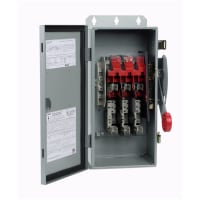 Interruptor de seguridad no fusible 30A /3P HD 600V N12/3R